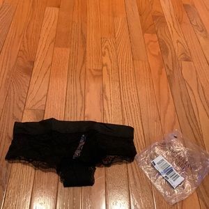 Victoria Secret Lace Boyshorts, brand new